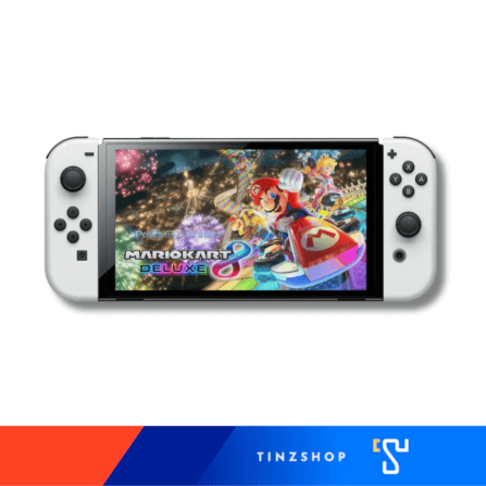 เครื่องเกม Nintendo Switch OLED Bundle Mario Kart8 สีขาว_5